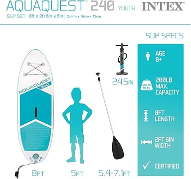 インテックス INTEX AQUAQUEST 240 サップボード Amazon.co.jp: INTEX(インテックス) SUP サップボード