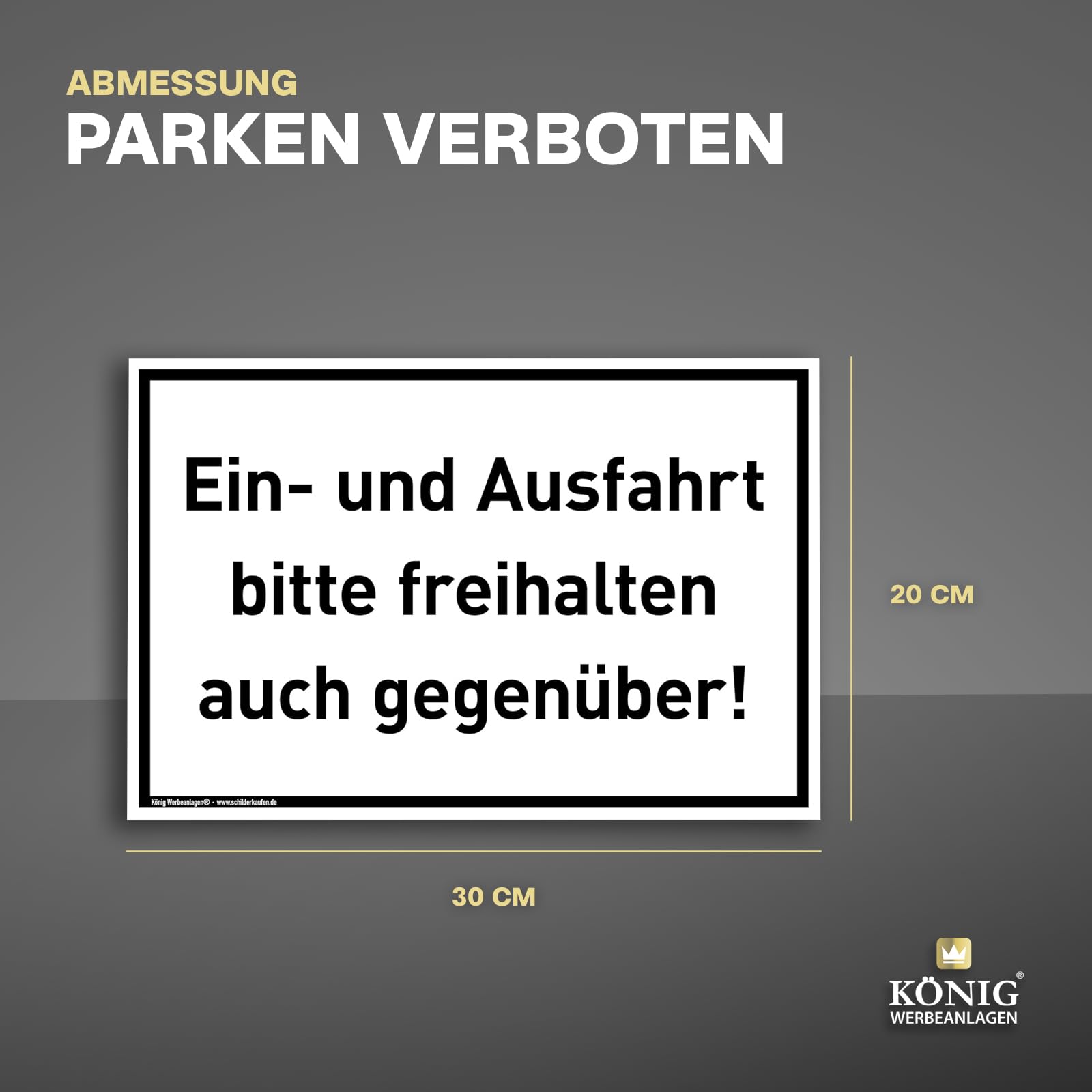 Schild „Privatweg“ – 30x20 Cm, Wetterfestes PVC, Gelb, Mit Warnhinweis „Betreten Auf Eigene Gefahr“