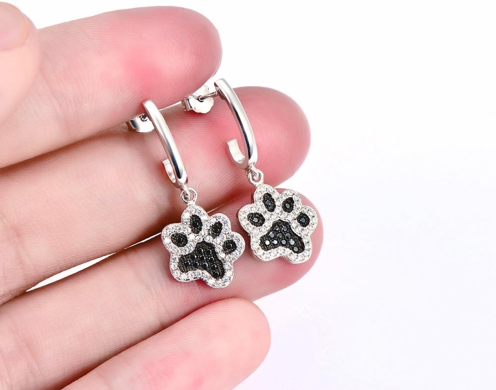 YFN 925 Sterling Silver Book/Animal/Flower Drop Dangle Earrings Earring Hypoallergenic Jewelry for Christmas Graduation Mother's Day Birthday