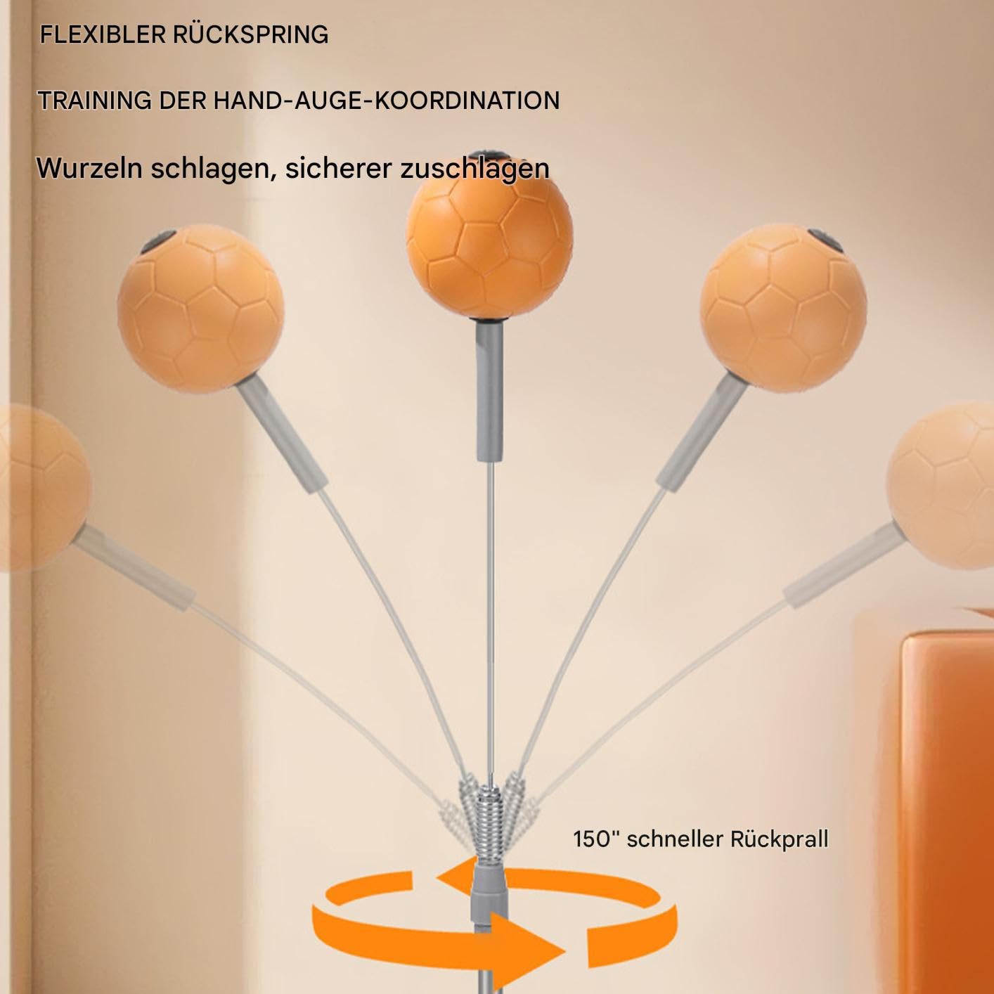 Speed-Ball Höhenverstellbarer Starker Saugnapf Hand-Auge-Koordination | Punchingball für Heimfitnessstudio und Zuhause Boxtraining Fitness Workout Übungen Geschwindigkeit Reflex Schlagtraining Übu