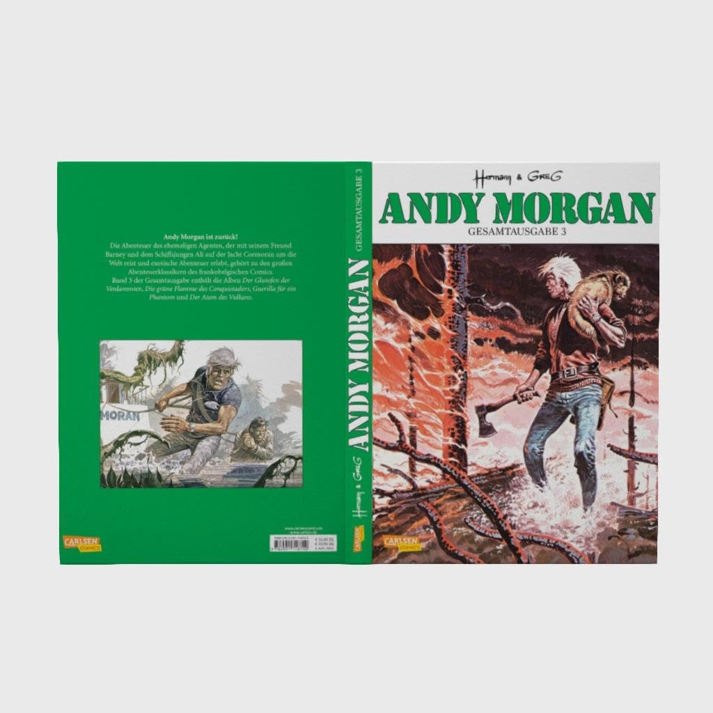 Andy Morgan Gesamtausgabe 3: Hochwertiger Sammelband des Abenteuercomic-Klassikers mit 4 Alben und umfangreichem Bonusmaterial