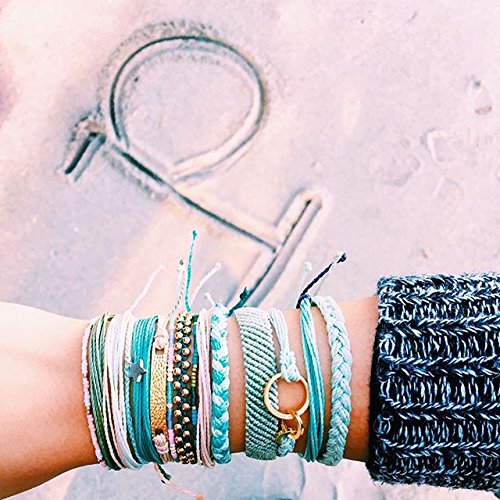 Image of Pura Vida Jewelry Bracelets - 100% Waterproof and Handmade w /Coated Charm