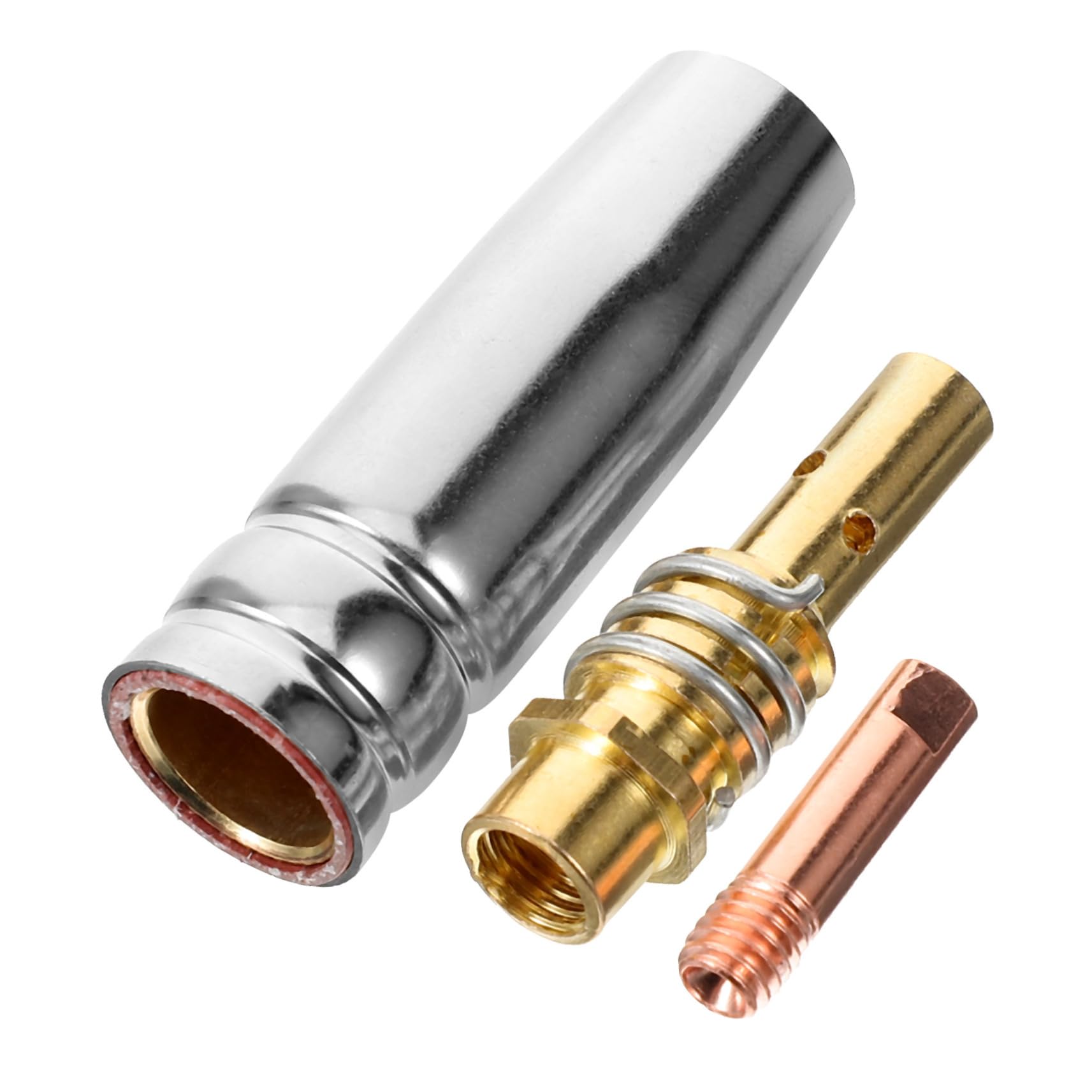 BUTIFULSIC Welding Replacement Kit Electric Welder Parts Gas Welding Nozzle Accessory 1 Set Kit
