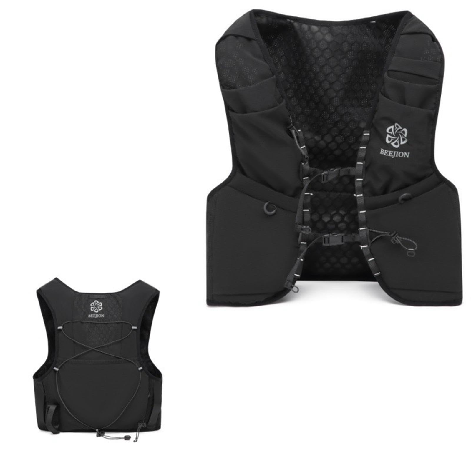 Laufweste Im Rucksackstil für Damen Und Herren, wasserdichte Weste Zum Wandern, Klettern Und Rennradfahren.
