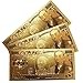 Oro giapponese 10.000 yen Lucky Novelty Bill (Set di 3)