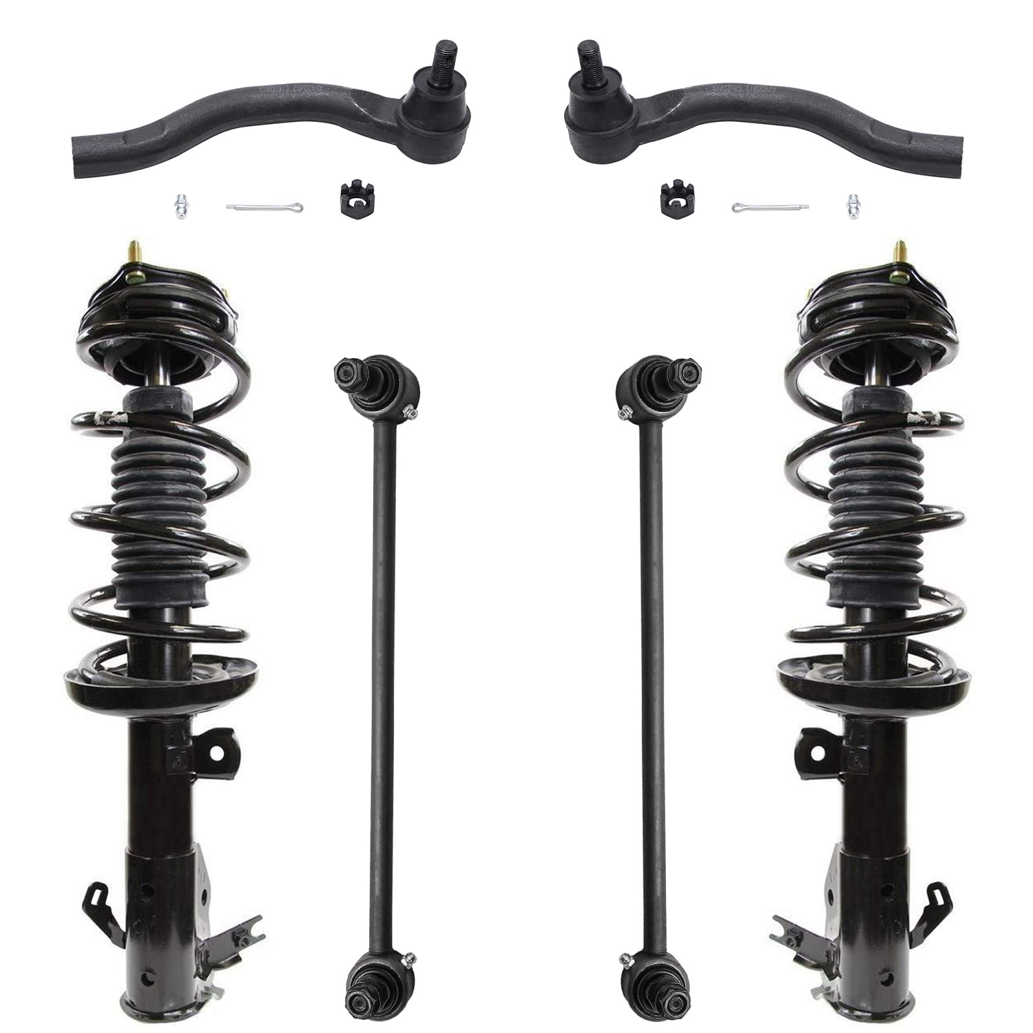 Detroit Axle - Front Struts Kit for 2013 2014 2015 Honda Civic