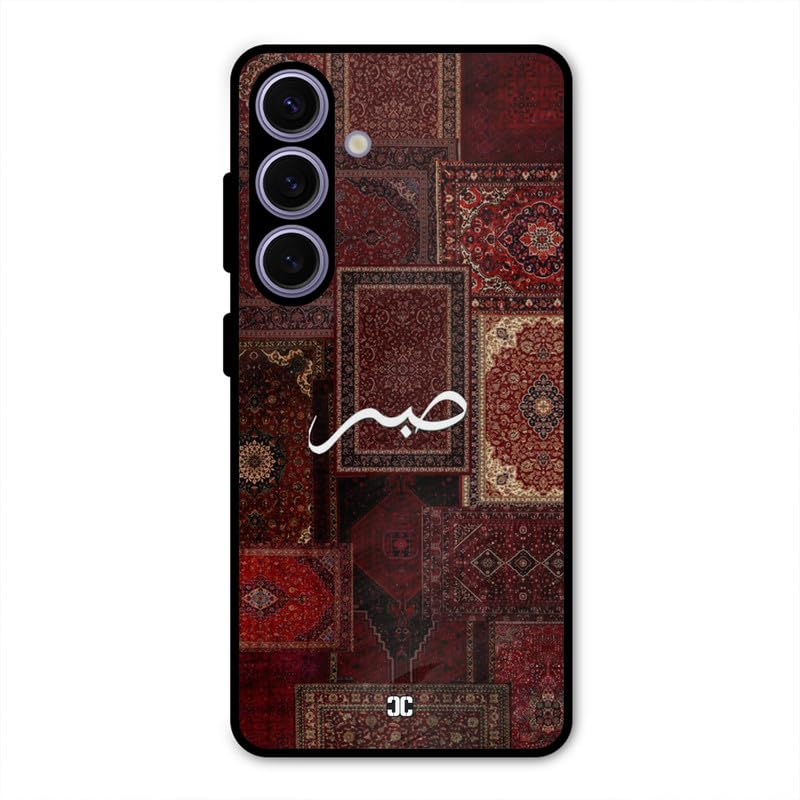 Image of PrintShield Sabr Back Cover for Samsung Galaxy S24, Shockproof Printed Phone Case with Soft TPU Sides & Anti-Slip Grip