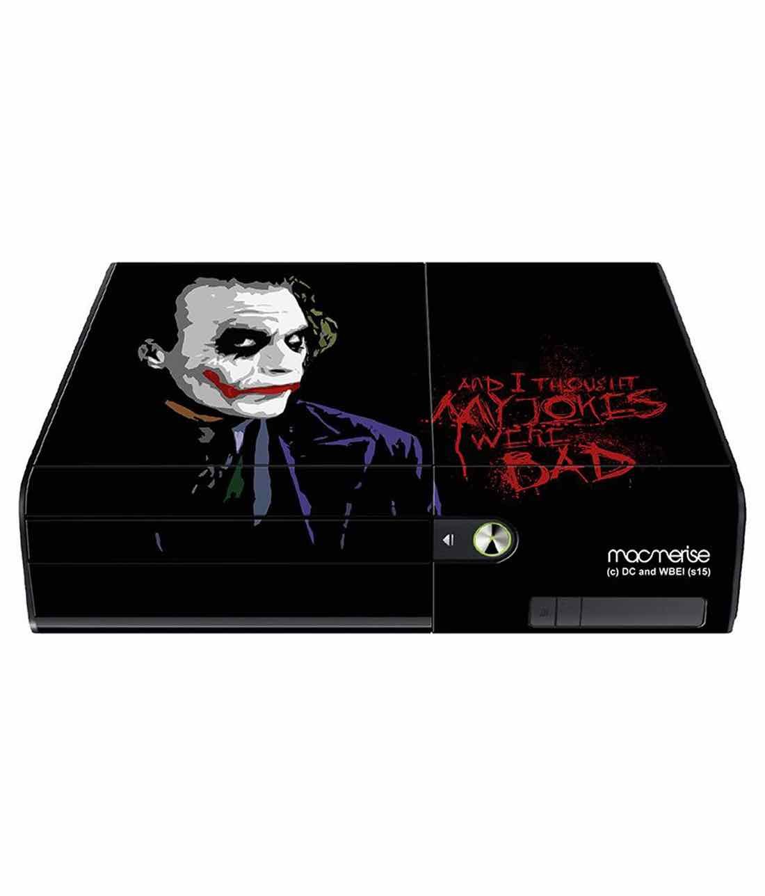 Macmerise Jokers Sarcasm - Skin for Xbox 360 (B071FKPYC9) Amazon Price History, Amazon Price Tracker