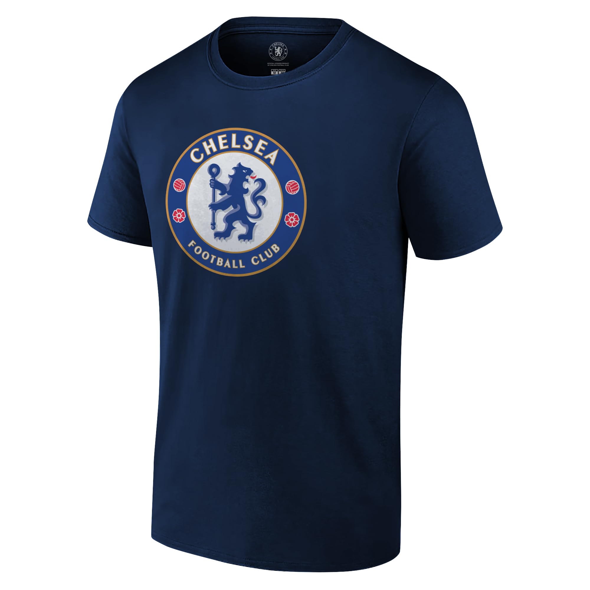Icon SportsOfficially Licensed Chelsea FC Cotton T-Shirt - Unisex Adult