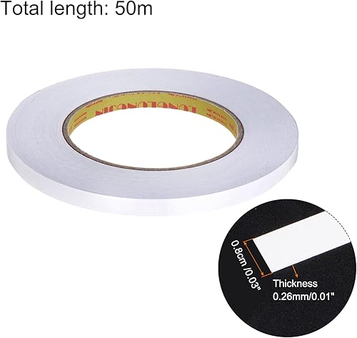 Miniatura 7 de HARFINGTON Adhesivo autoadhesivo para azulejos de suelo, líneas de aluminio, 0.31 pulgadas x 164 pies, decoración del hogar para pared, armario,