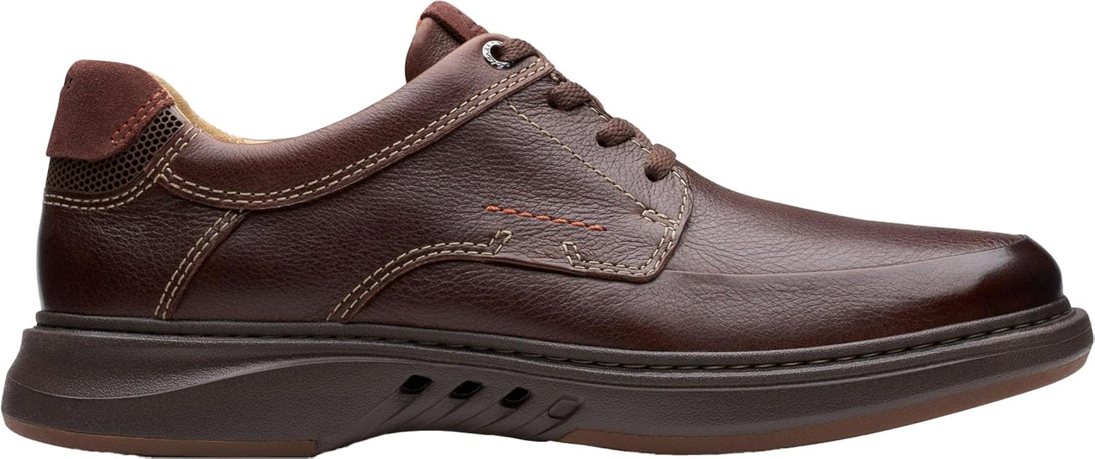 Amazon.com | Clarks Men's Un Briley Lace Oxford, Mahogany