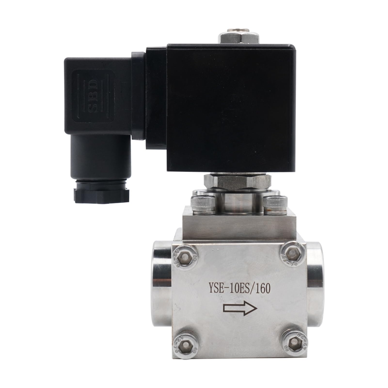 Électrovanne 1/4"-1" inox 304 haute pression 300 bar normalement fermée standard YSE-025ES AC 110V