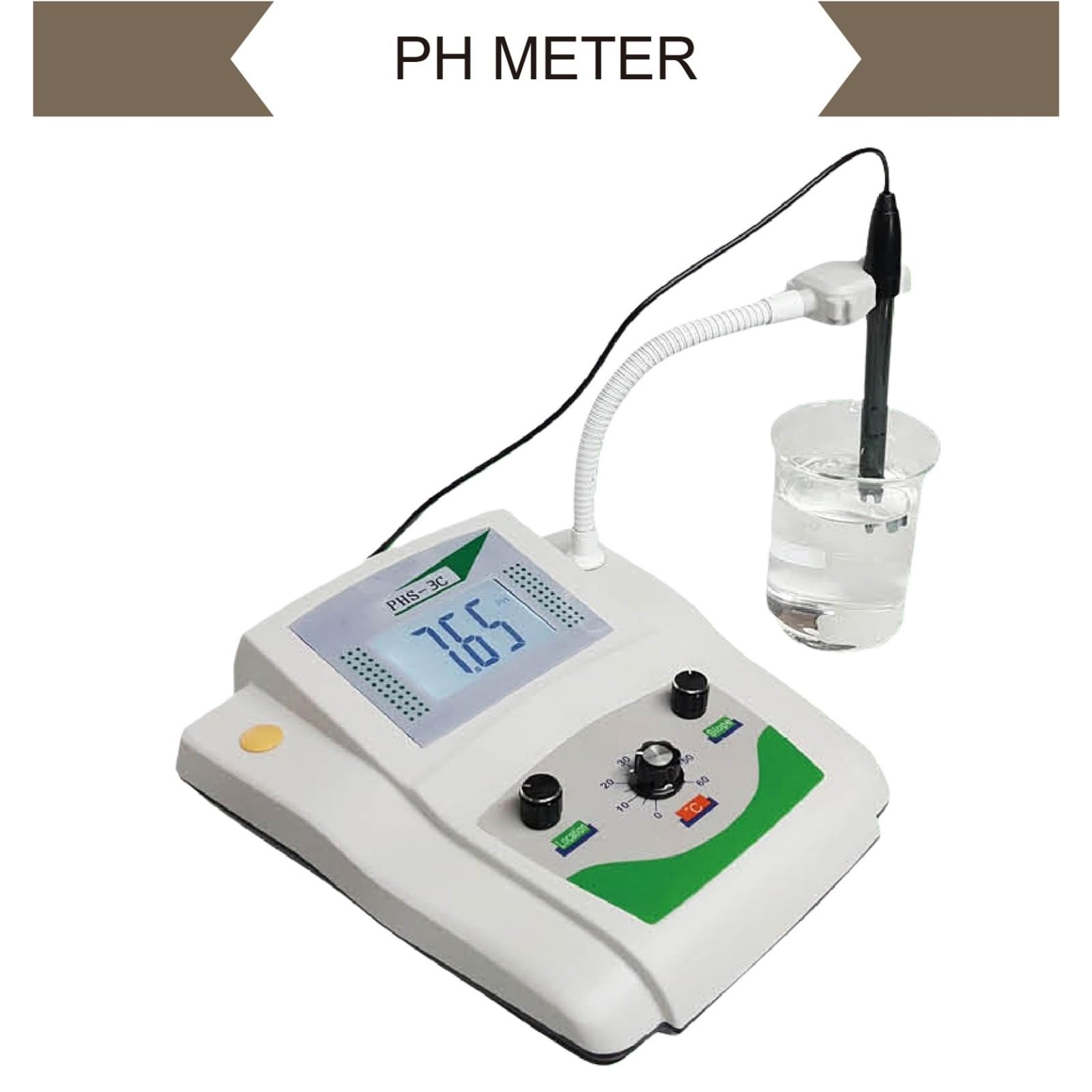 Ph Metre, Testeur numérique de qualité de l'eau, pH-mètre de laboratoire de bureau, pH-mètre de haute précision