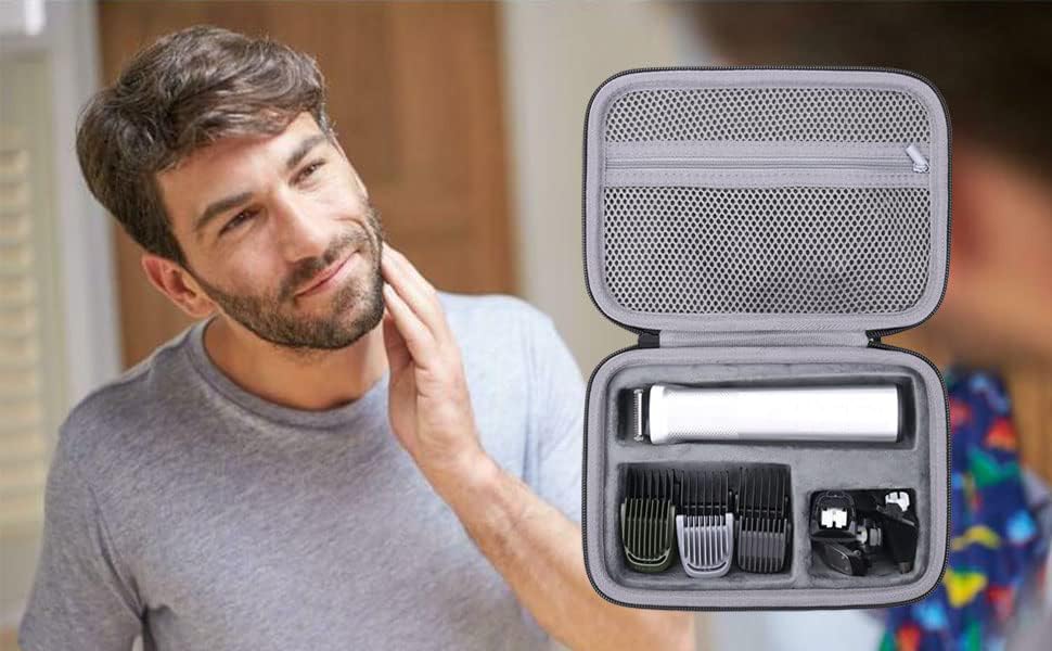 co2CREA Hard Case replacement for Multigroom Trimmer Series 3000/5000 / 7000 Mens Grooming Kit MG3750 MG5750/49 MG7750/49 - Image 9
