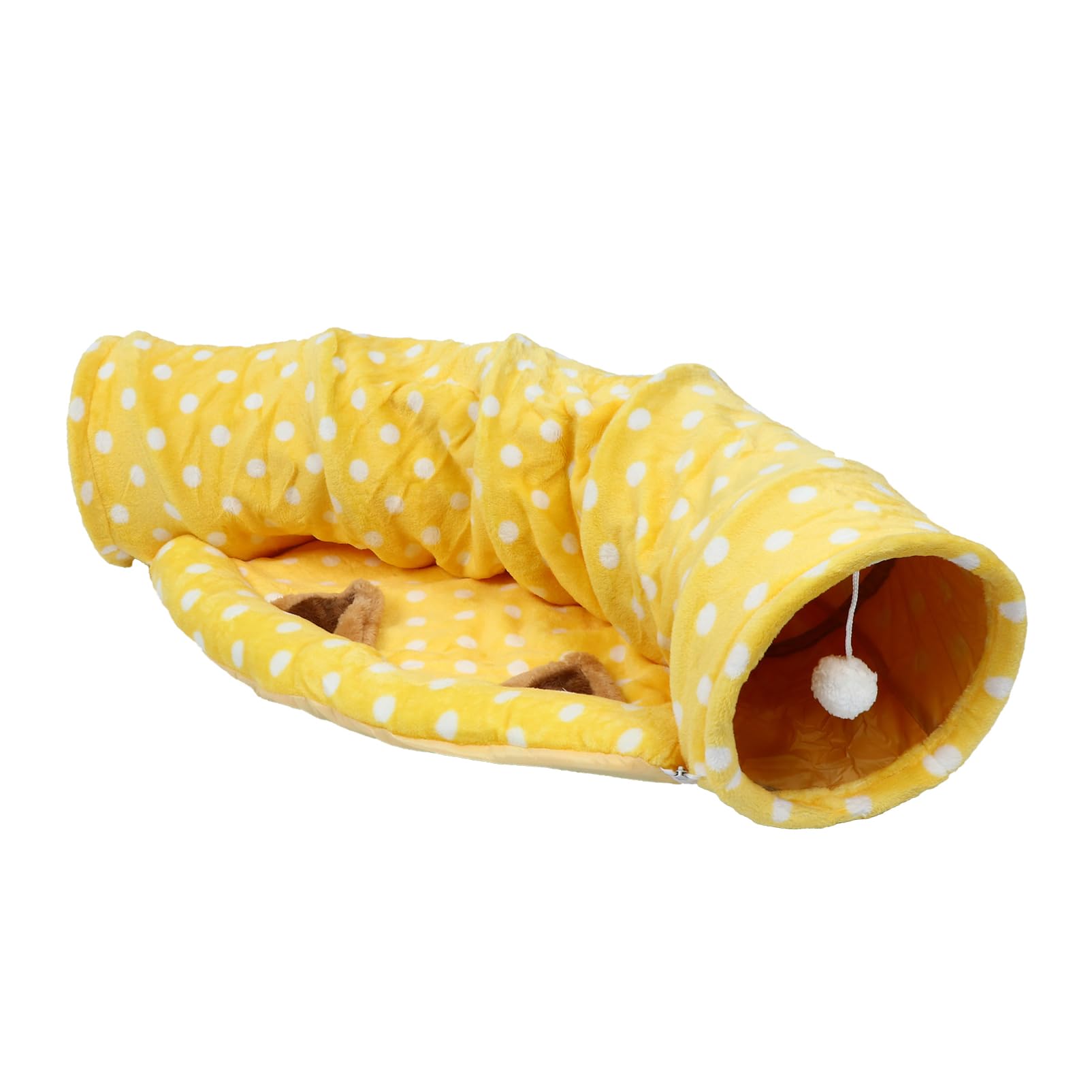 Tunnel pour Chat Pliable Jouet pour Chaton Nid pour Animal De Compagnie