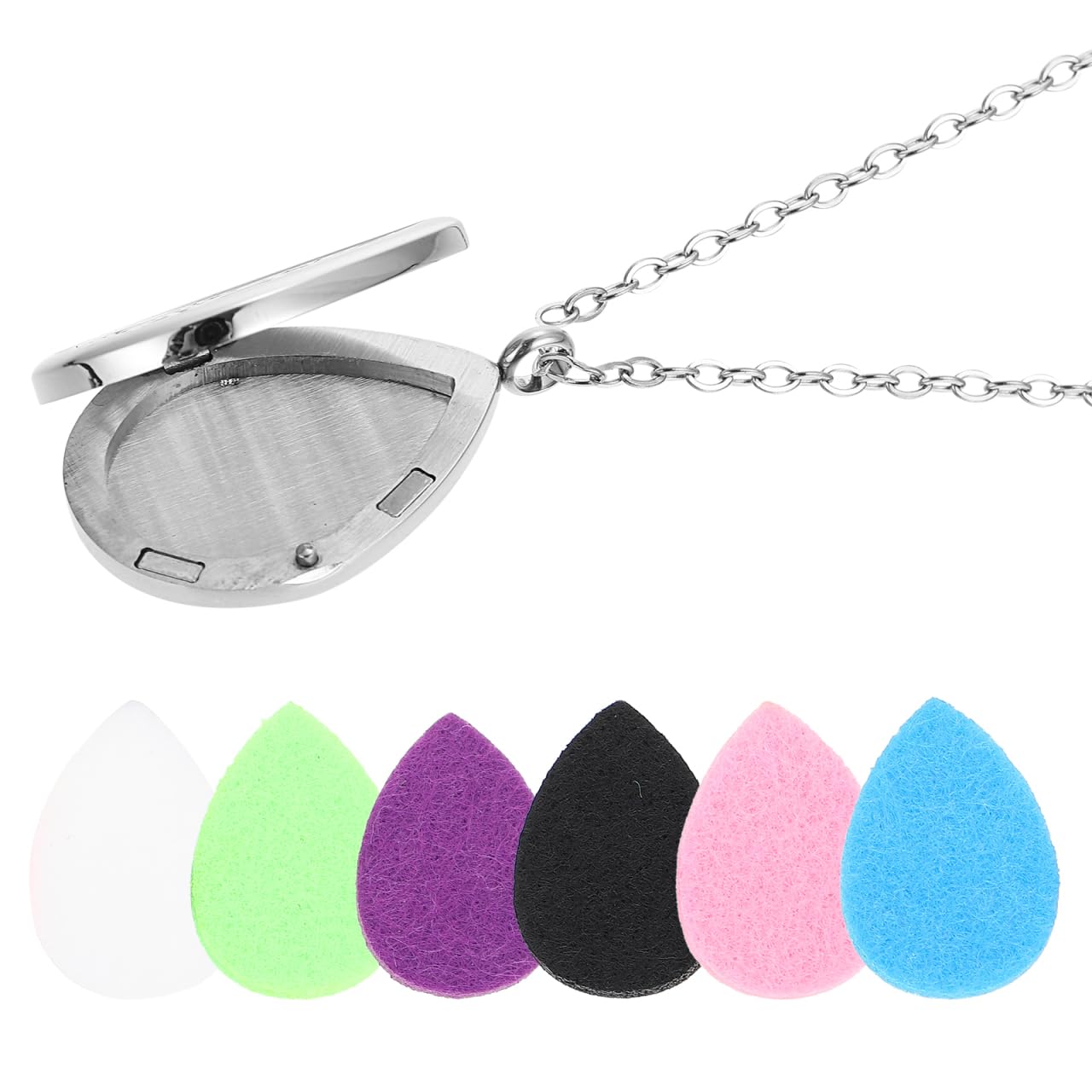PACKOVE 1 Unidades aromaterapia collar collar n para niños un difusor en forma de corazón colgante de elegante colgante de moda decorar