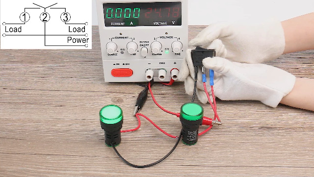 かし Amazon.co.jp: Heschen ロッカースイッチ ON-OFF-ON SPDT 3端子 15A