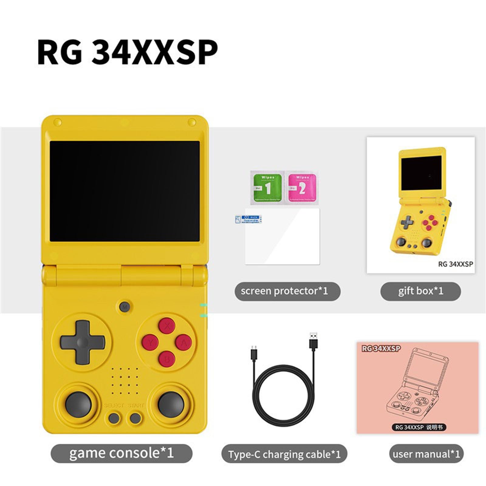 Design portatile pieghevole pieghevole della console di gioco portatile 64GB di Fliptops dell'annata