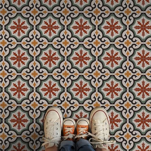Azulejos de vinilo autoadhesivos para suelos de vinilo para cocina, sala de estar y baño