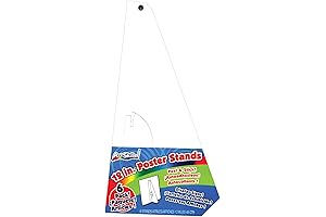 ArtSkills PA-126 Poster Stand-Peel and Stick White 12 Inch(6 Pack)