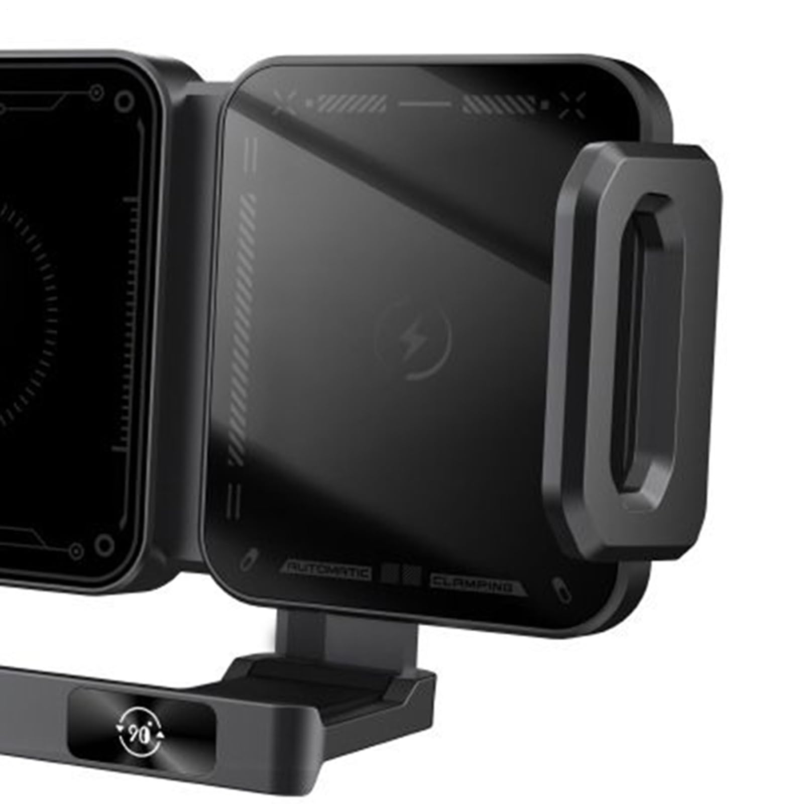 Caricabatterie per telefono wireless per auto 15W ricarica rapida Air Vent