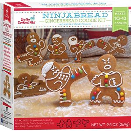 Ninjabread Gingerbread Cookie Kit 9.5 oz - 10-12 Cookies