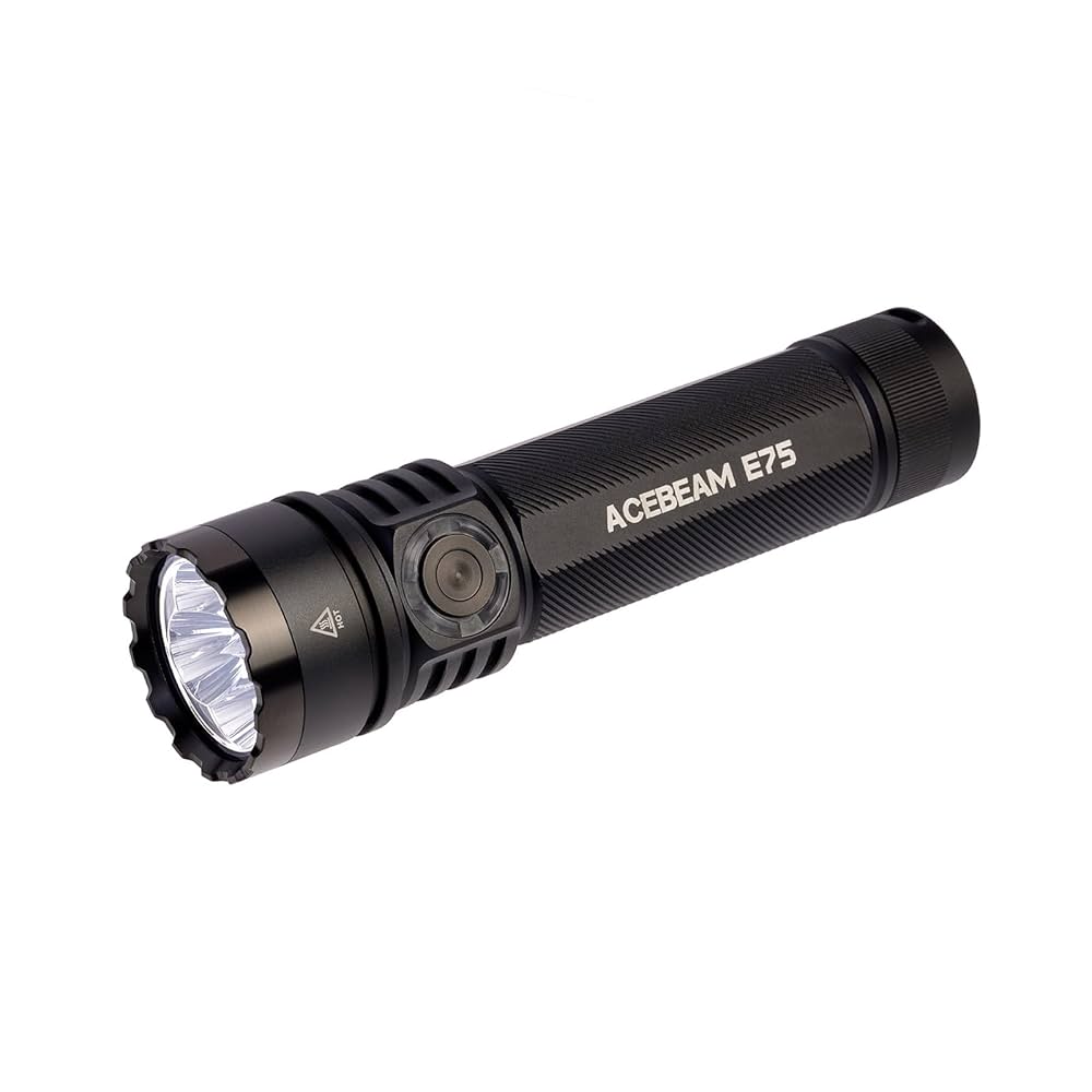 ACEBEAM E75 4500 High Lumens Flashlight with Magnetic Base