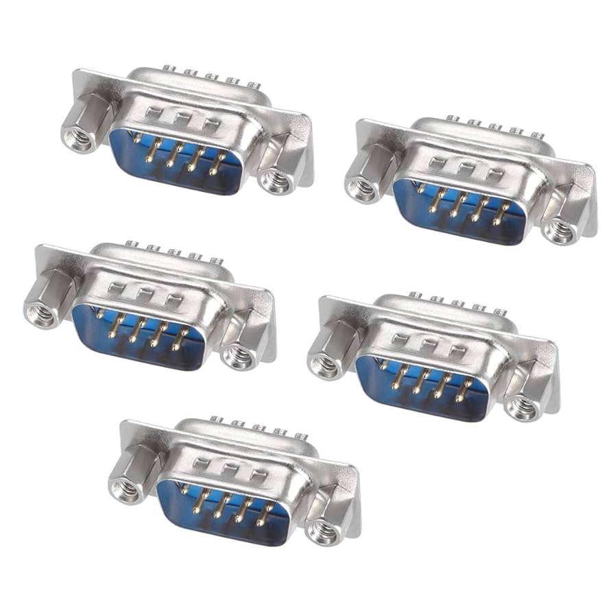 【9/26】M様【PP、❌】 Amazon.com: uxcell D-sub Connector Male Plug 9-pin 2-Row