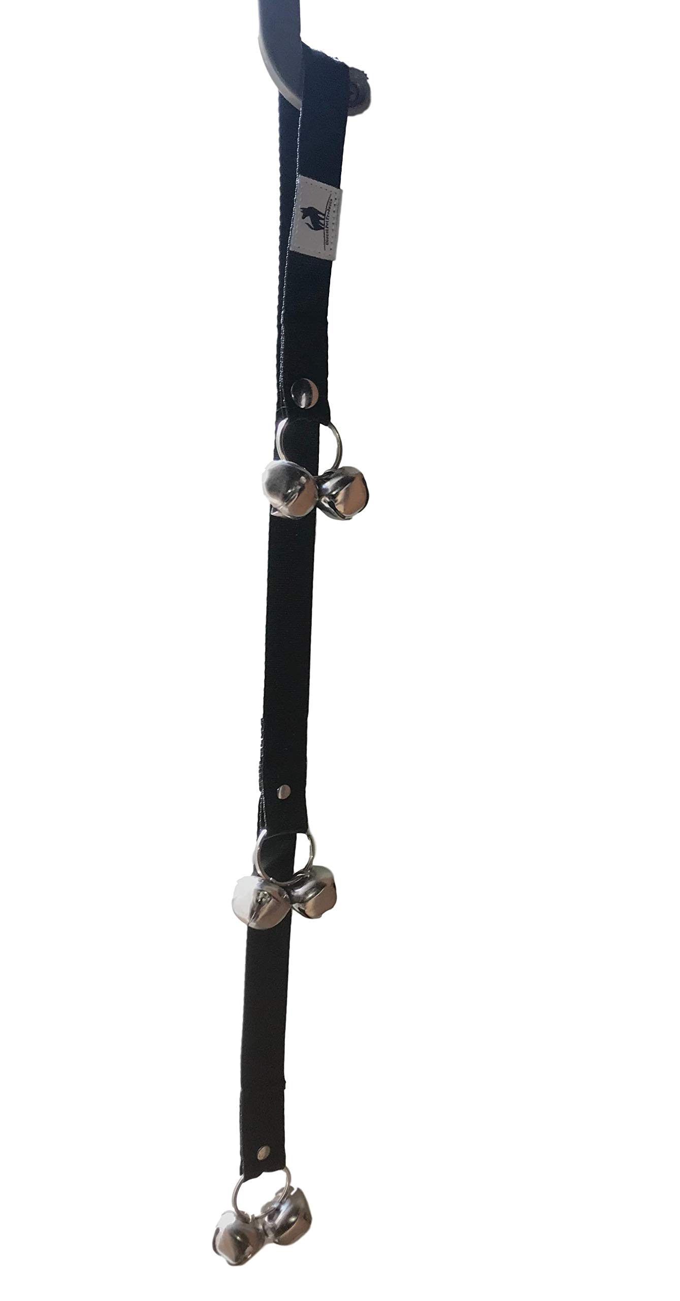 DOG POTTY HOUSETRAINING DOOR KNOB HANGING BELLS FOR HOUSE BREAKING PUPPIES OR ADULT DOGS - Bell For Puppy To Ring To Go Outside To Pee - Training Aid For Your Pooch - Teach Pets Jingle To Tinkle