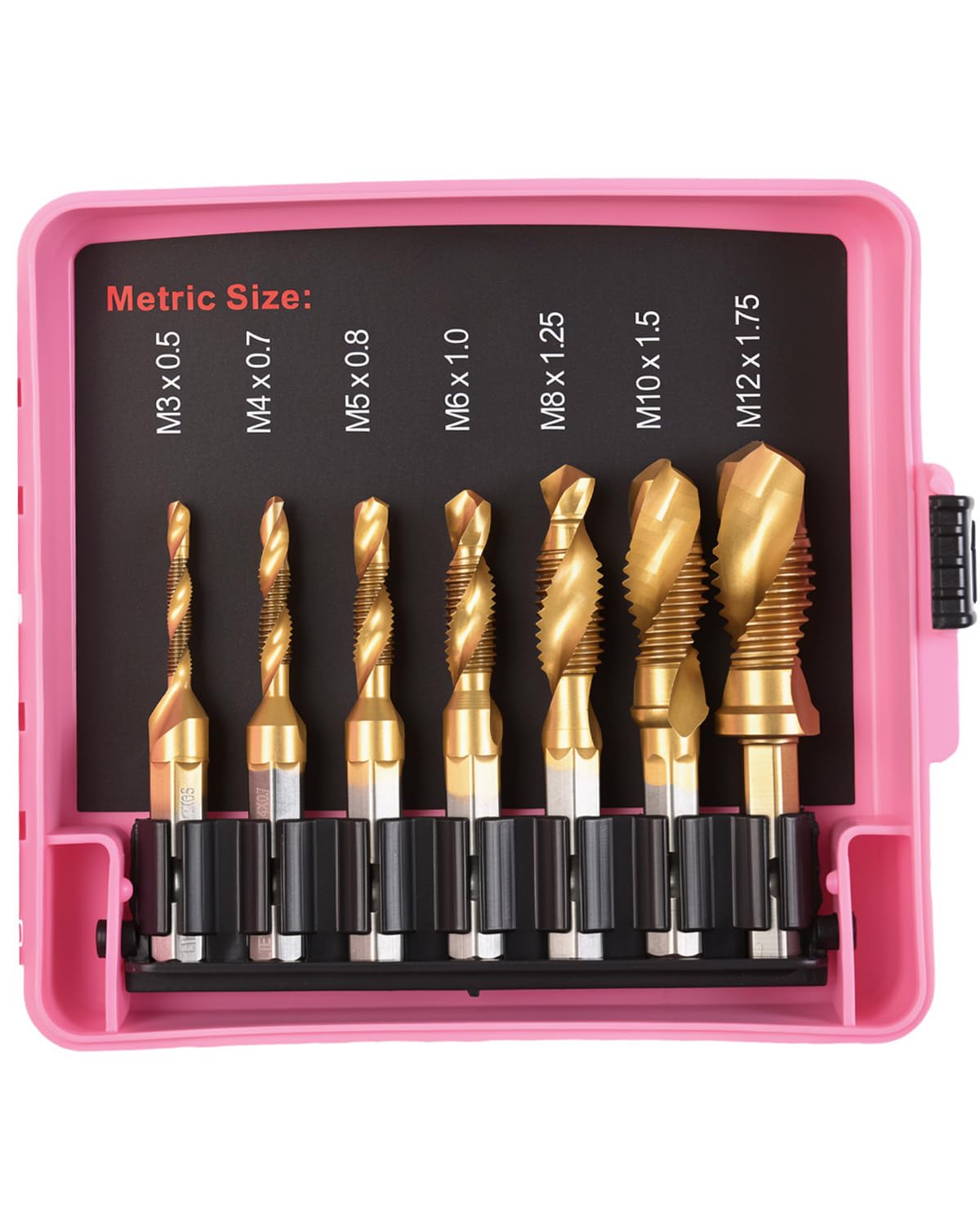 Drill & Tap Set - 7 Piece High Speed Steel -1