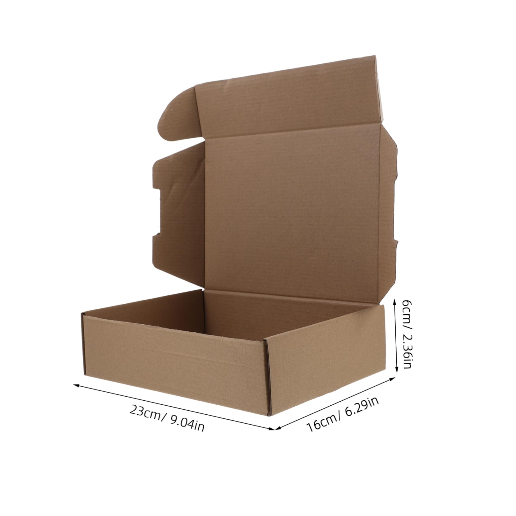 Gadpiparty Cajas De Cartón Para Embalaje De 25 Piezas Cajas Exprés Cajas De Envío Para Pequeñas Empresas Cajas De Embalaje Pequeñas Cajas De Mudanza De Papel Marrón