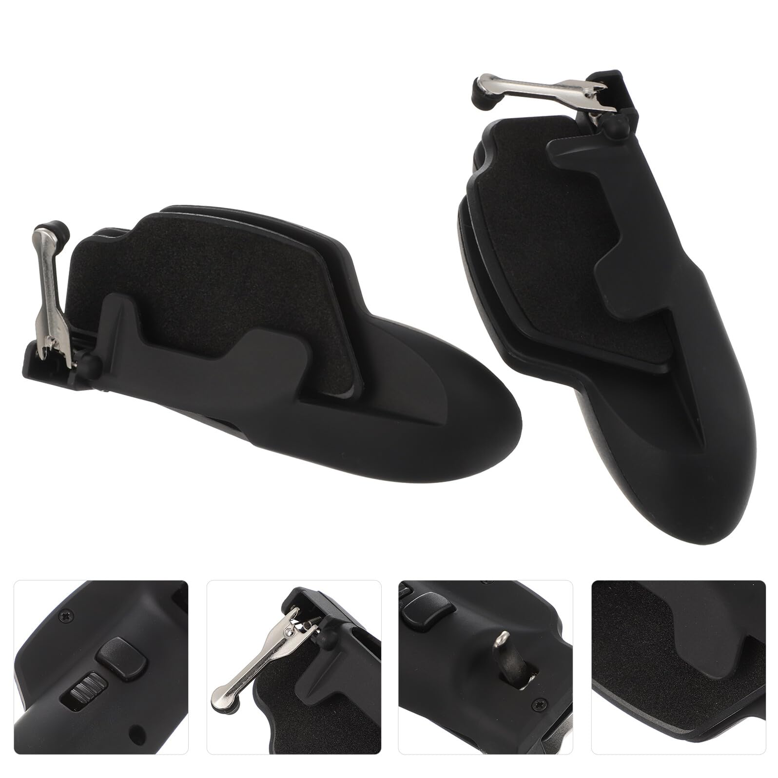 WEKADRIN Einstellbarer Tablet Game Trigger Metall-tasten Gamepad Kompatibel mit Ipad Leichtes Tragbares Game Grip Bedienungshilfe für Mobiles Gaming