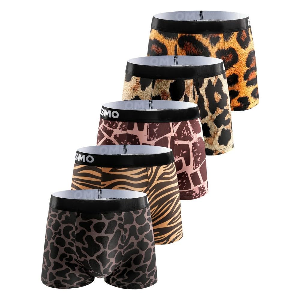 Calzoncillos bóxer con ajuste elástico y diseño no transparente