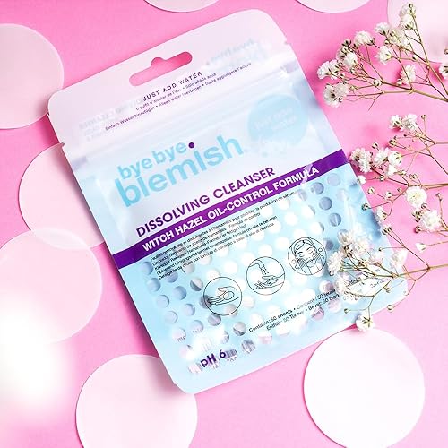 Miniatura 6 de Bye Bye Blemish Parches de manchas y limpiador disolvente fórmula de control de aceite de hamamelis