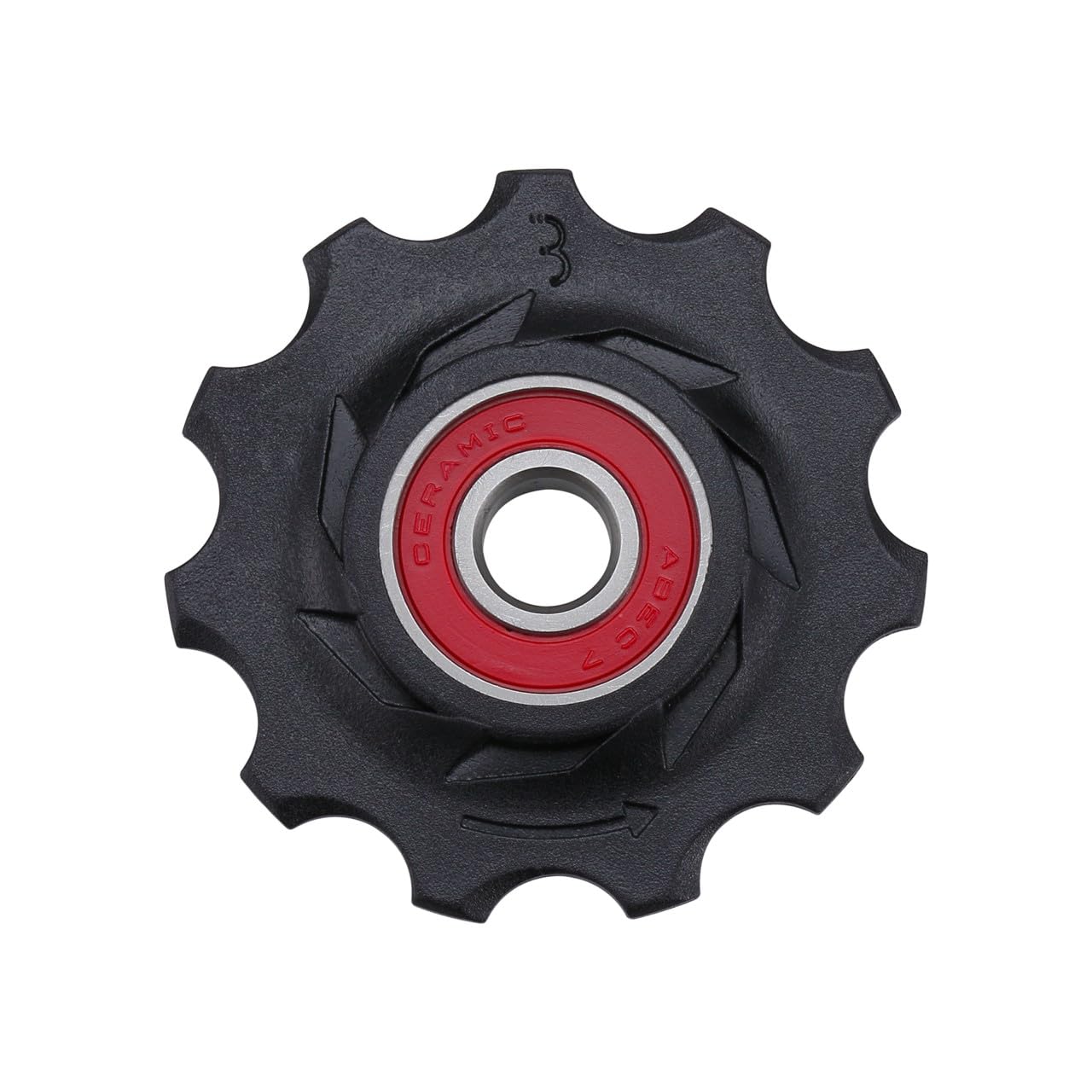BBB Cycling RollerBoys 11T Galets de Dérailleur Céramiques | Compatibles avec Shimano, SRAM et Campagnolo | Roulements Céramiques | Pour : 9, 10 et 11 Vitesses | BDP-12, Noir