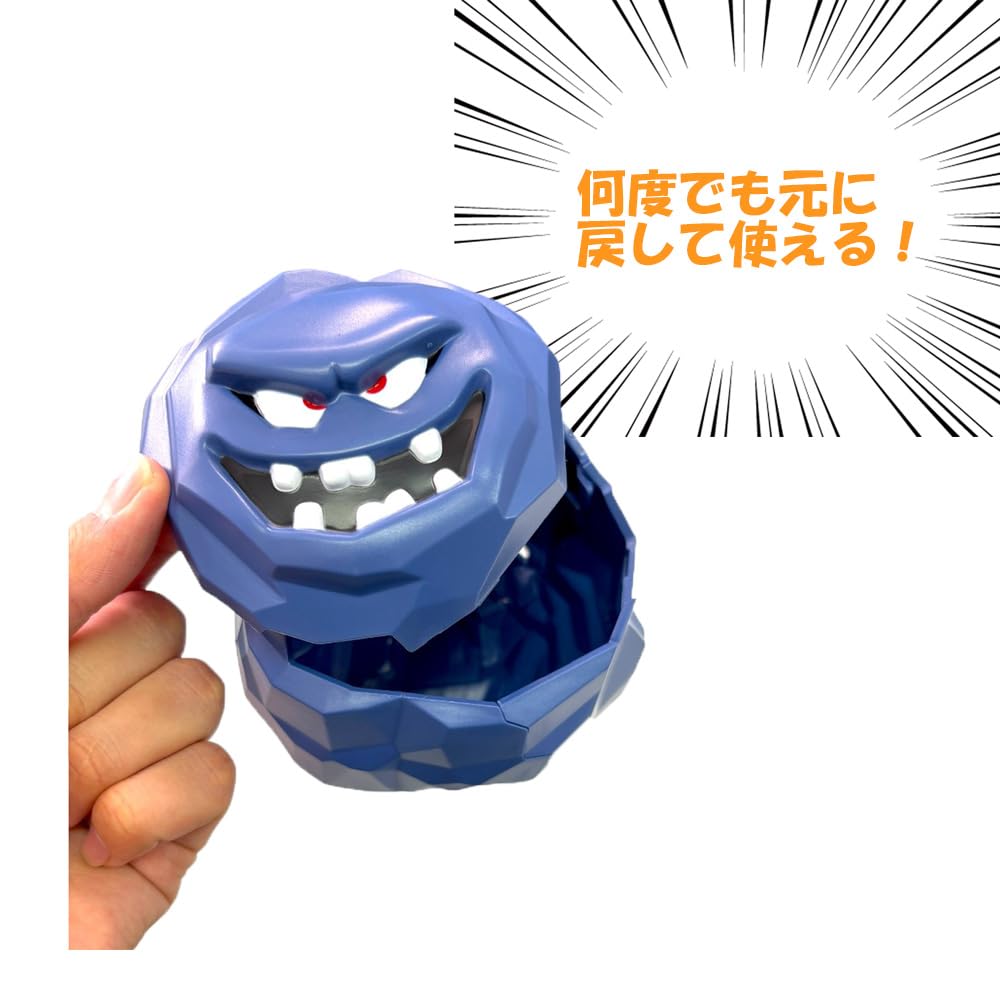 ドラゴンクエスト　割れちゃう貯金箱　ばくだん岩　8個セット Amazon.co.jp: ドラゴンクエスト 割れちゃう 貯金箱 ばくだん岩 約12cm