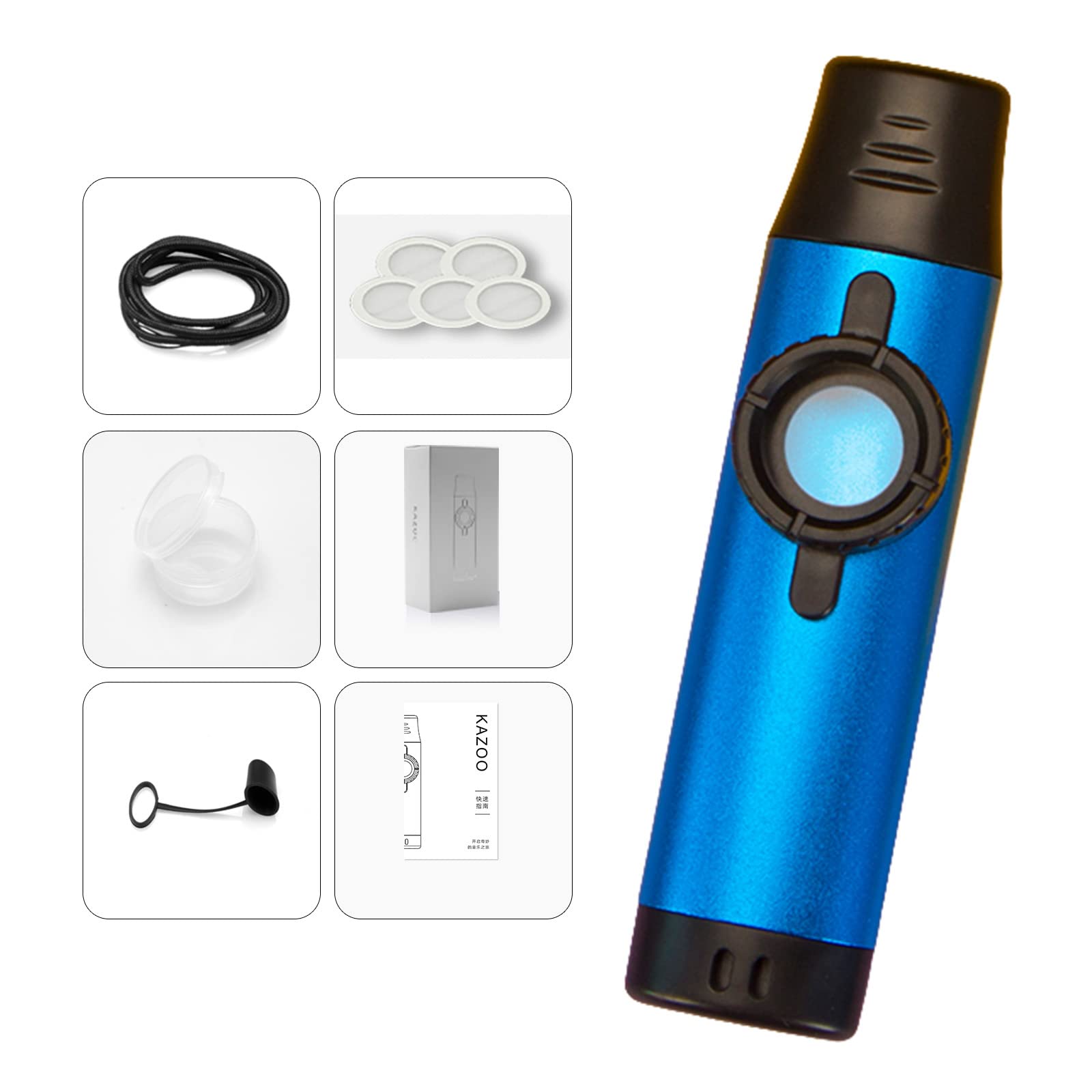 Kazoo　559 NGCG Kazoo Aluminum Alloy Kazoo Woodwind Instrument Profession
