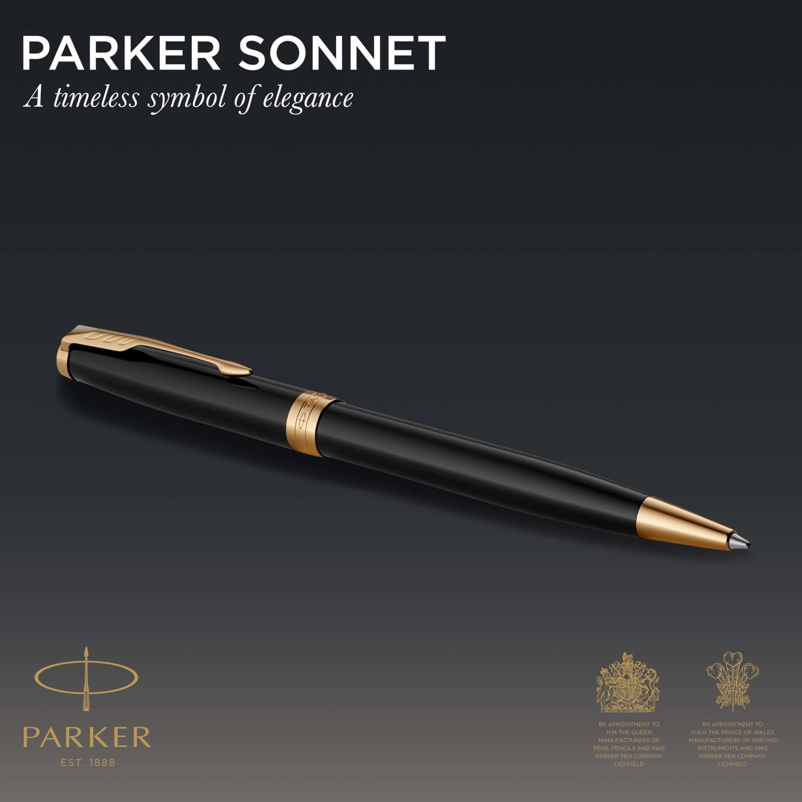 Amazon | Parker Sonnet Duoギフトセット ボールペン & 万年筆 (18K