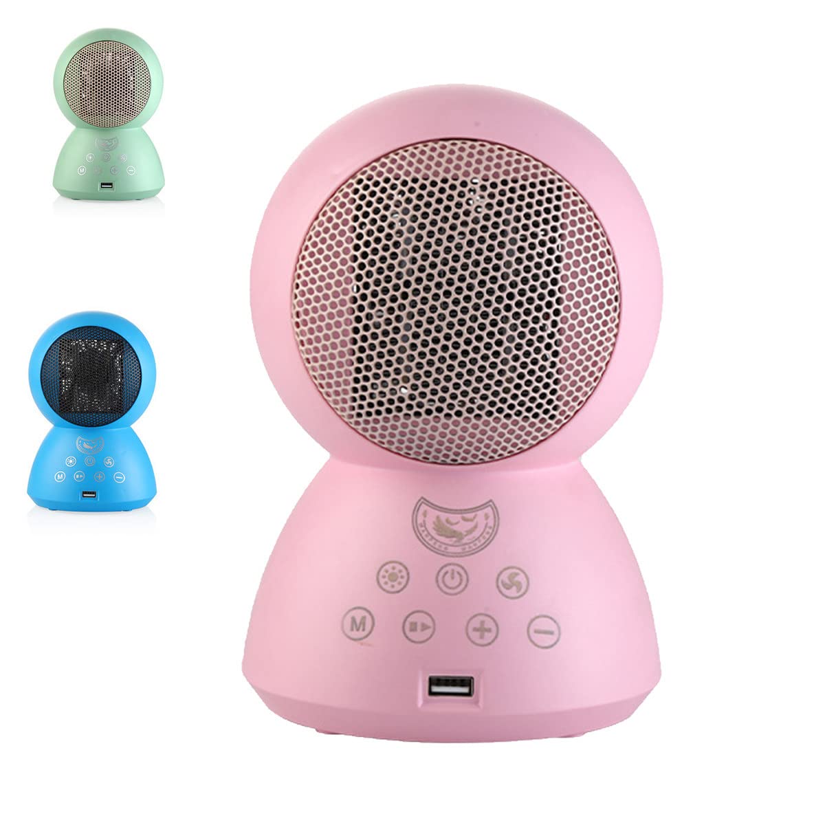 Electric Fan Heater, Heater with Bluetooth Audio Function, Table Heater,  Portable Electric Fan Heater, 3 Modes, Quiet Oscillating Room, Pink :  Amazon.de: Home u0026 Kitchen