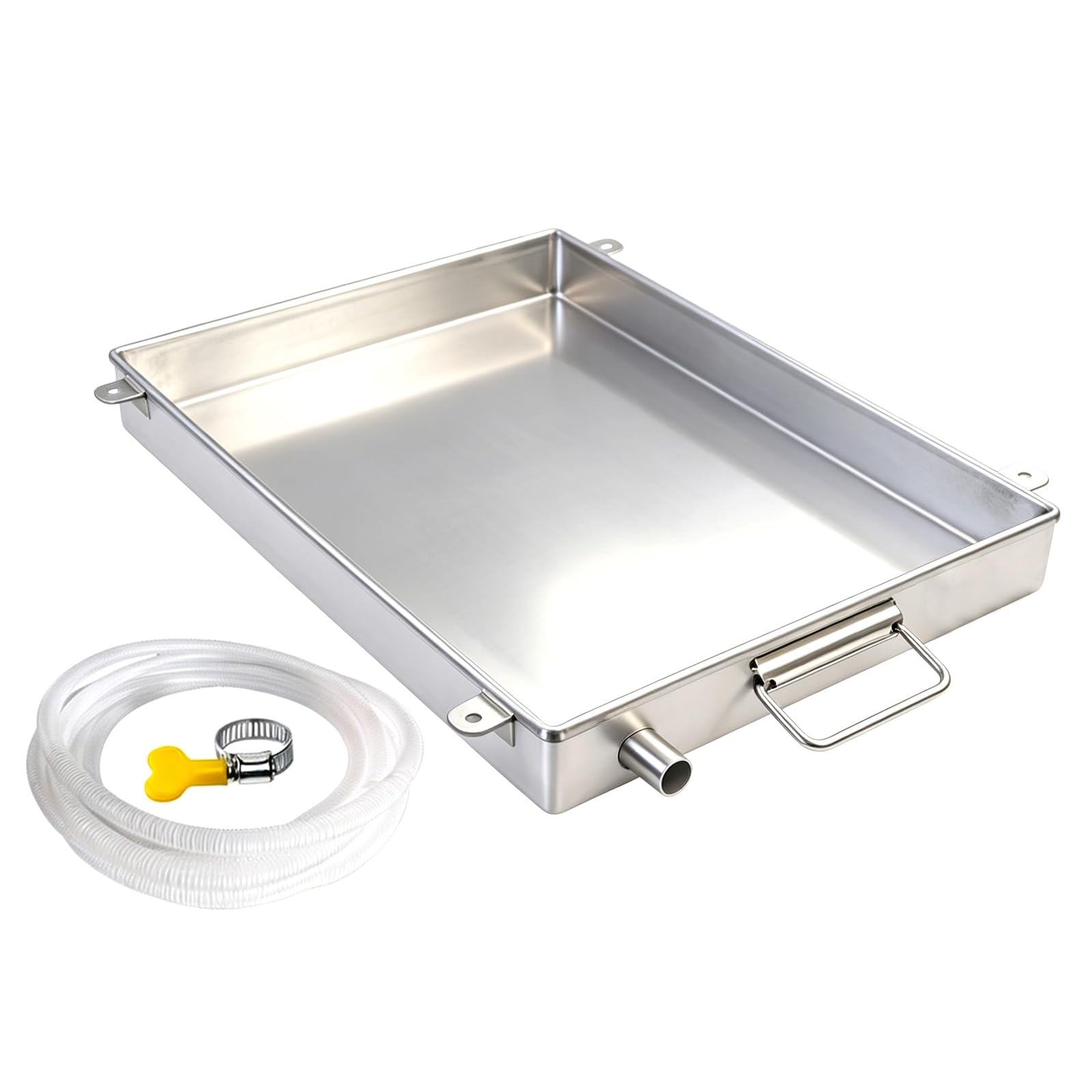 Bandeja de goteo de acero inoxidable 304 para recoger agua de condensación de climatización