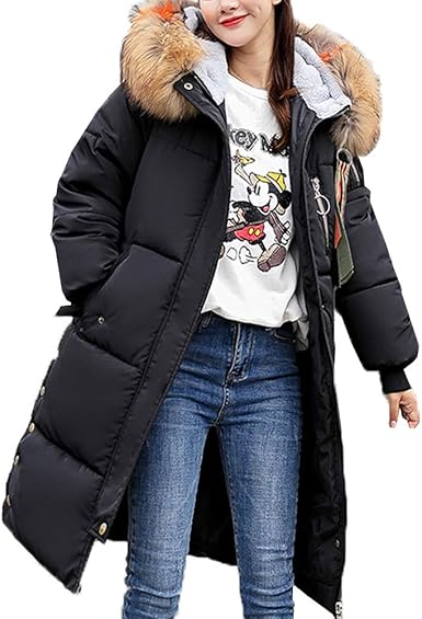 Abrigo largo mujer con capucha Clearance