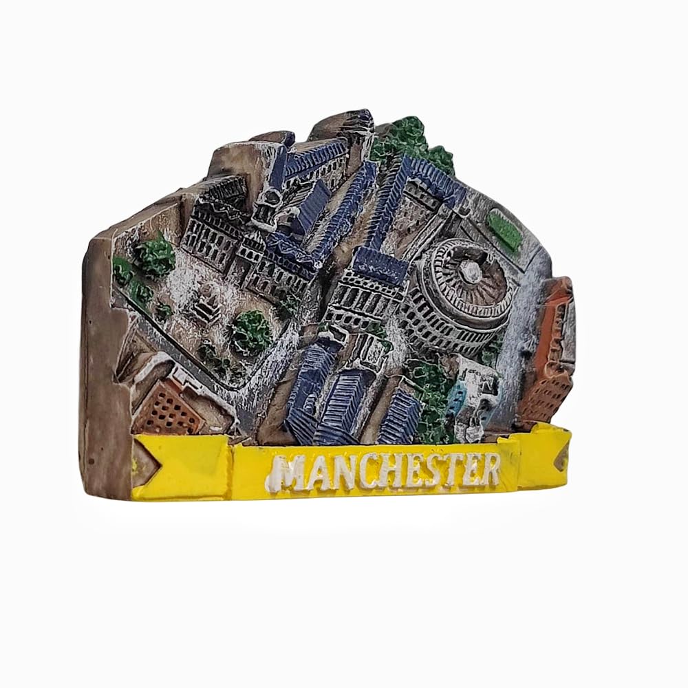 Manchester Cathedral Engeland UK Koelkastmagneet 3D