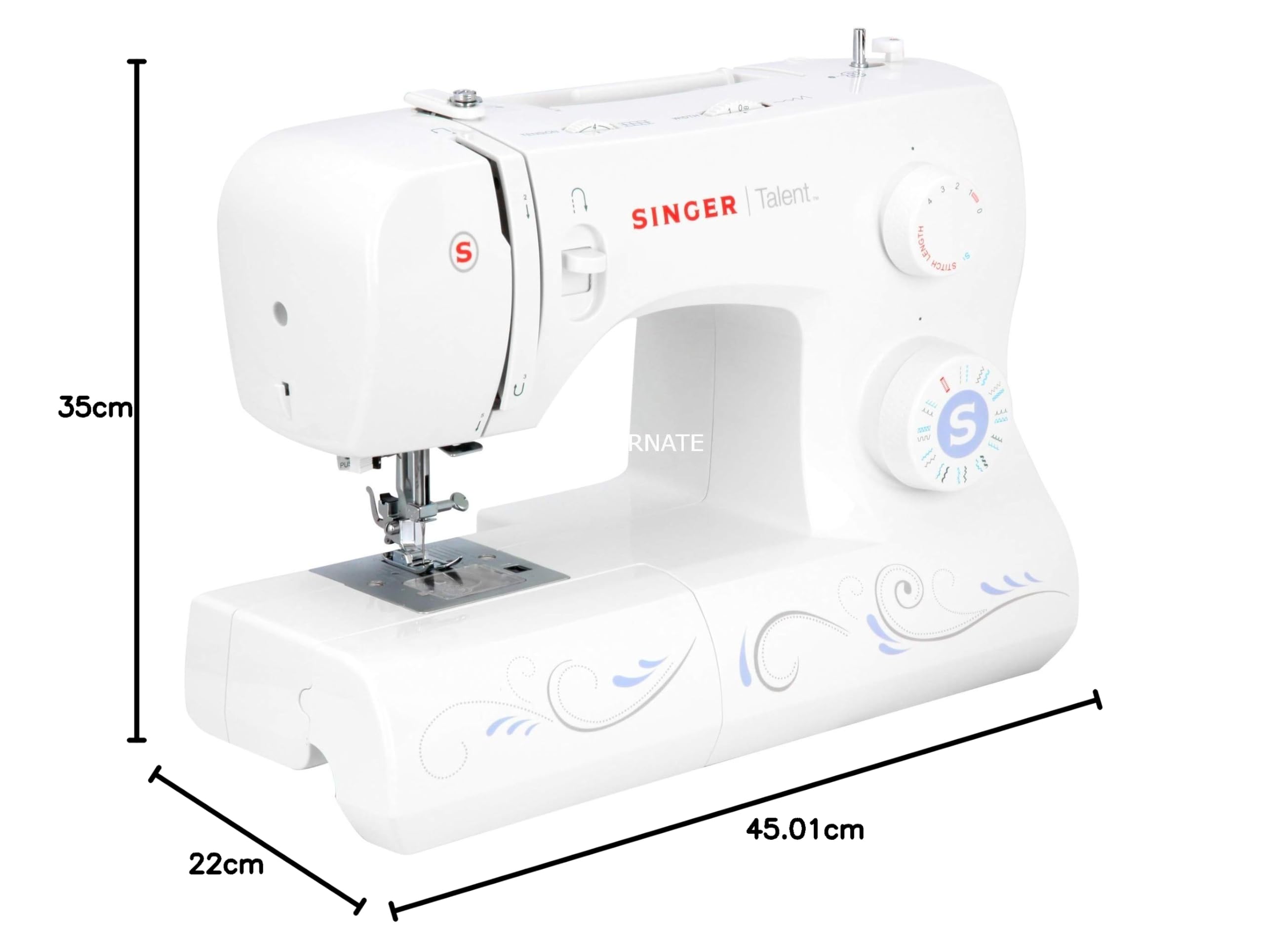 Singer Talent 3323 - Macchina da cucire meccanica