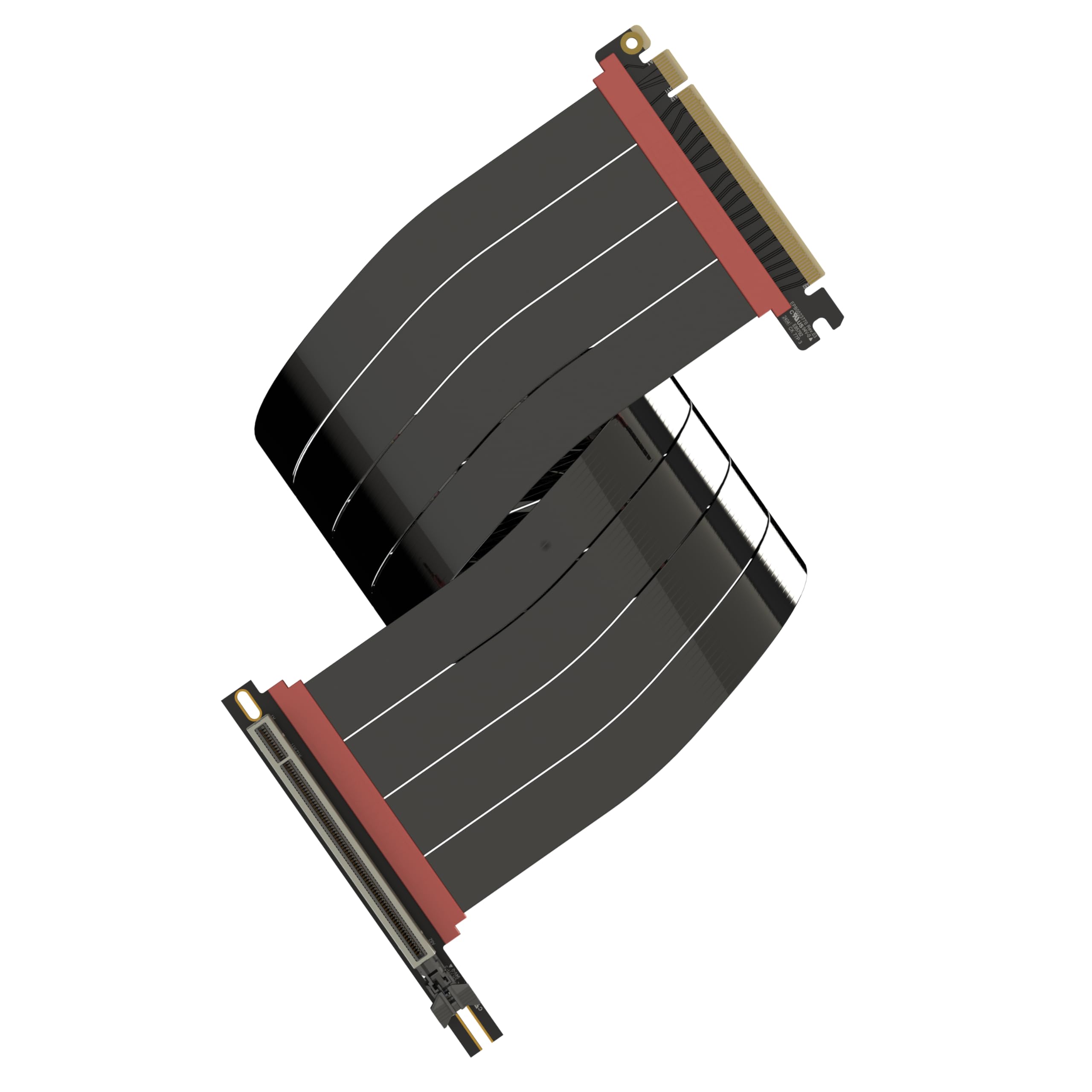 Snapklik.com : LINKUP PCIE 5.0 Riser Cable For Vertical GPU Mount Right ...