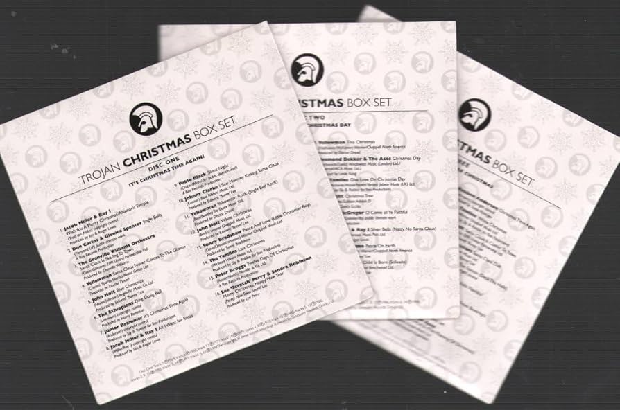 未使用 Trojan Christmas Box Set / CD x3 Trojan Christmas Box Set – Box Set (Limited Edition): 3 x CD