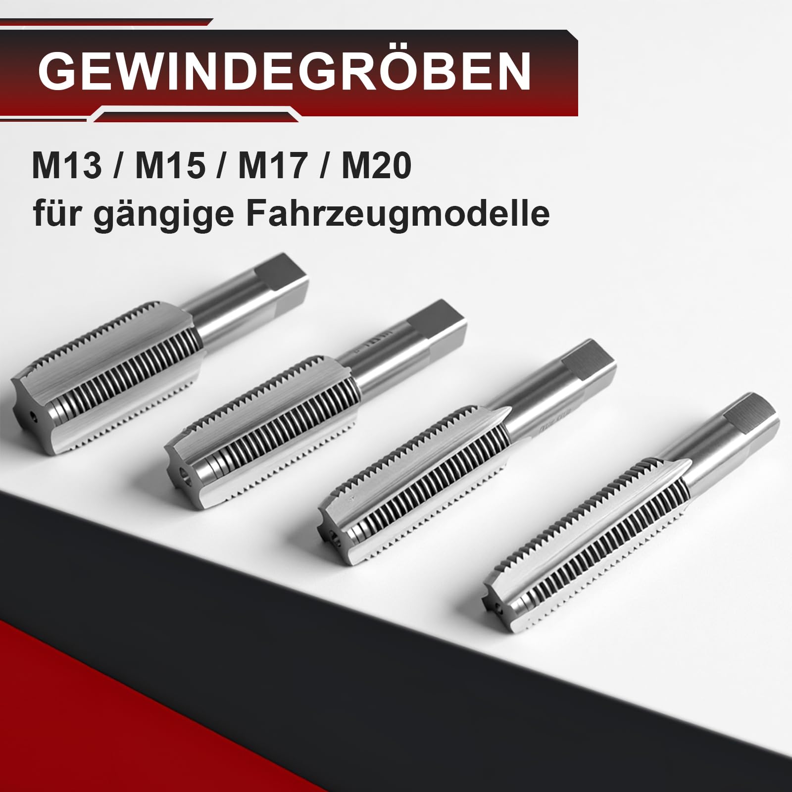 Juego de reparación de 64 piezas para tornillo de drenaje de aceite, M13 x 1,5 | M15 x 1,5 | M17 x 1,5 | M20 x 1,5 Tornillo y rosca para cárter de aceite, kit de reparación de rosca para