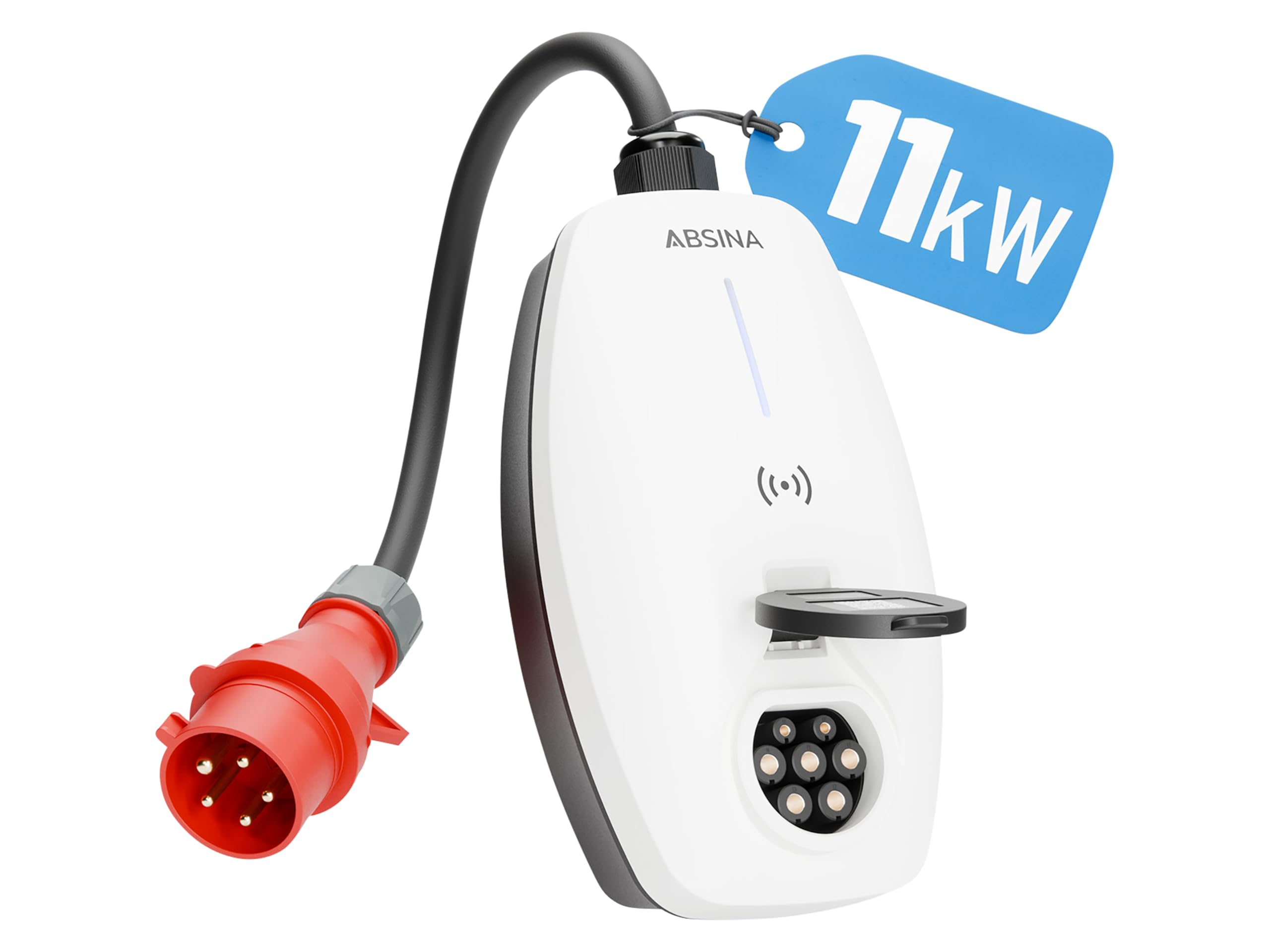 ABSINA Mobile Wallbox 11kW 16A mit App Steuerung