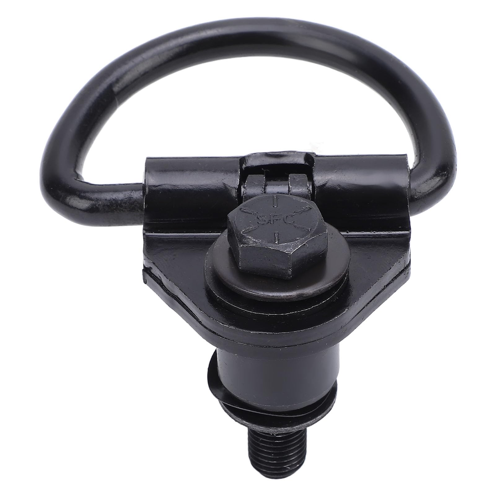 Bewinner 6 Ganchos de Anillo en D para 150 250 350 Cargo Van 2015-2024, Ganchos de Amarre de Acero Negro Inoxidables, Reemplazo Directo V550A74 AD