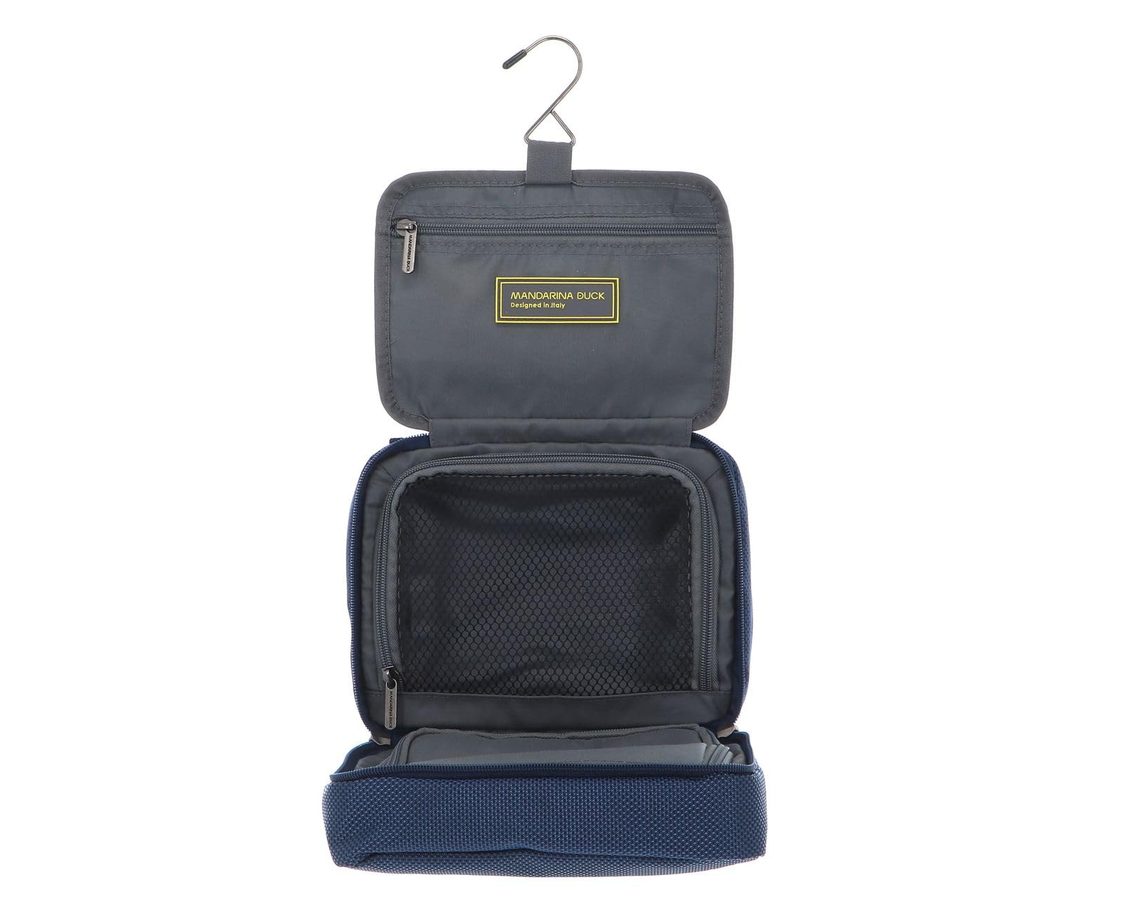 Mandarina Duck - Zephyr NECESSAIRE, Bolso de Cosméticos Unisexo, Dress Blue, P10OTN02