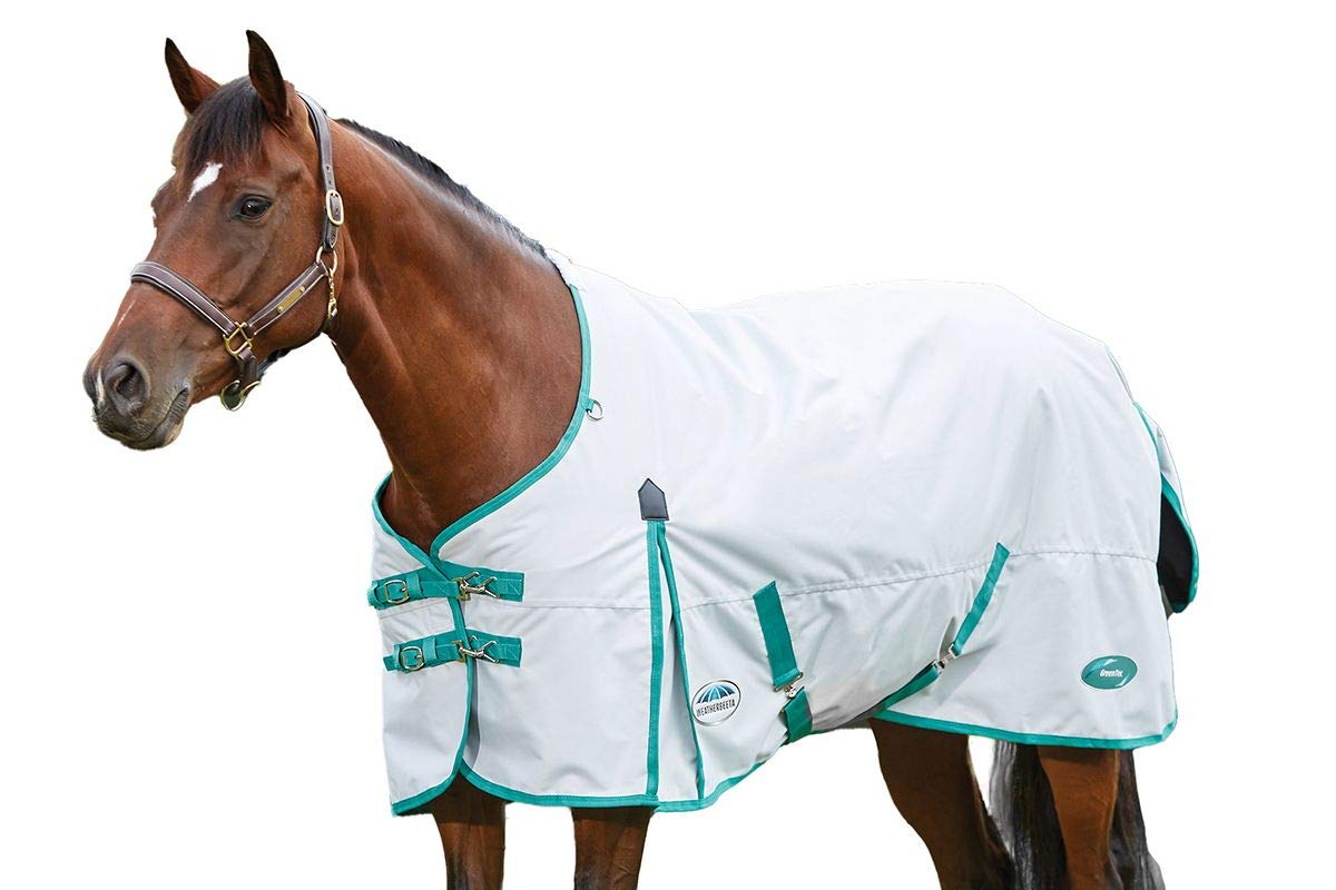 Weatherbeeta Green-Tec 900D Lite Plus Standard Neck Rug - Light Grey Green - Breathable Waterproof Sprayproof